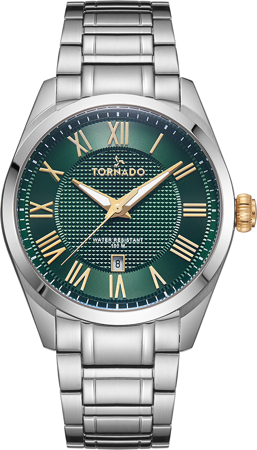 Green + Gold Highlights