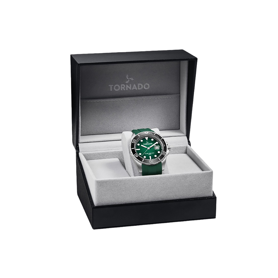 LUMINA Analog Silver Green