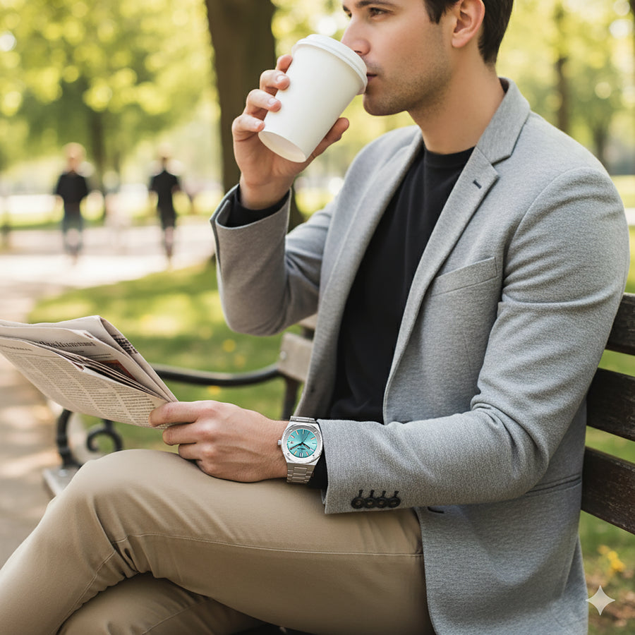 AURORA TWILIGHT Analog Silver