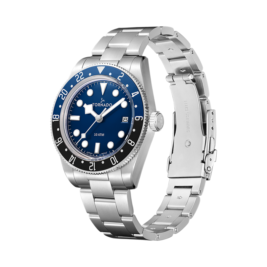 LUMINA DATE JUST Analog Blue