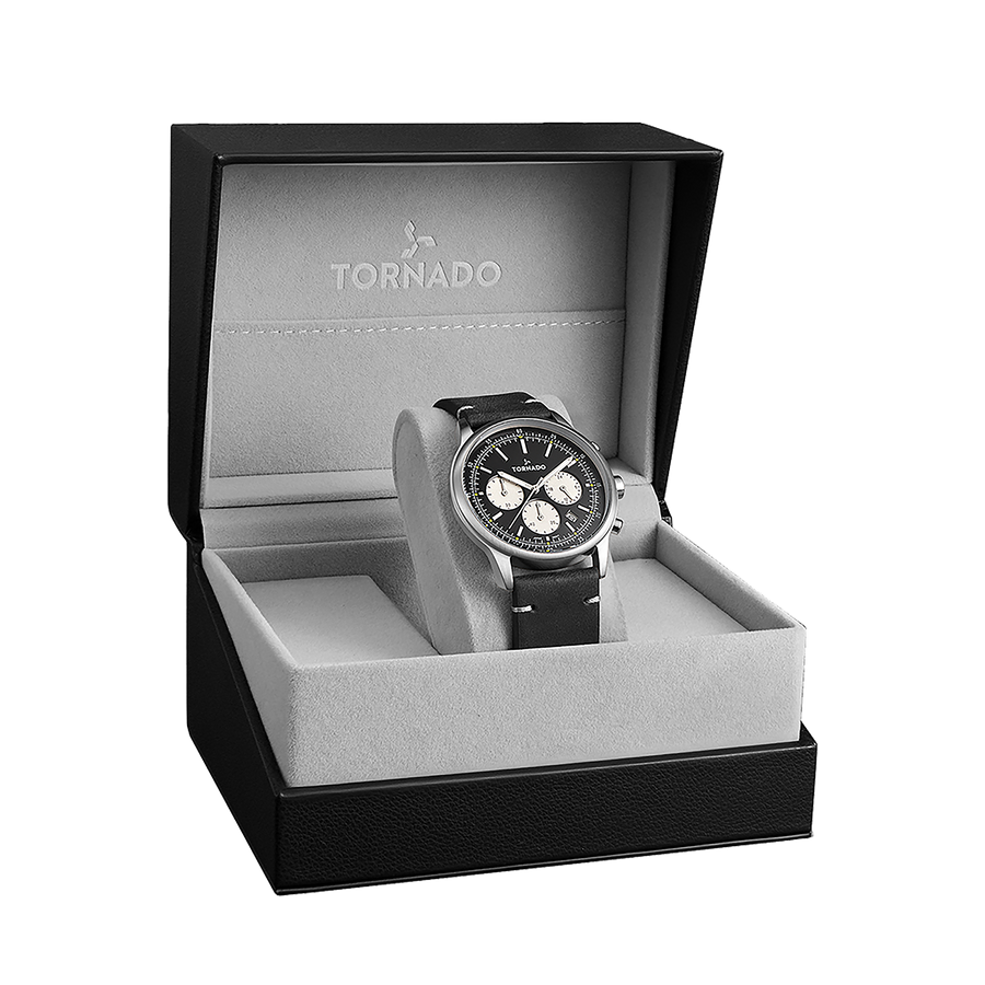 Classic Multi Function Black Silver