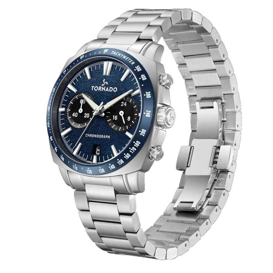 SET BOX Chronograph Blue