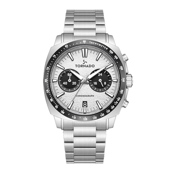 SET BOX Chronograph Silver