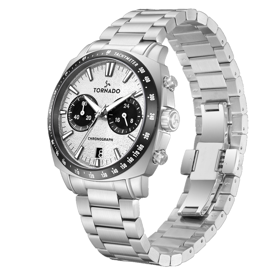 SET BOX Chronograph Silver