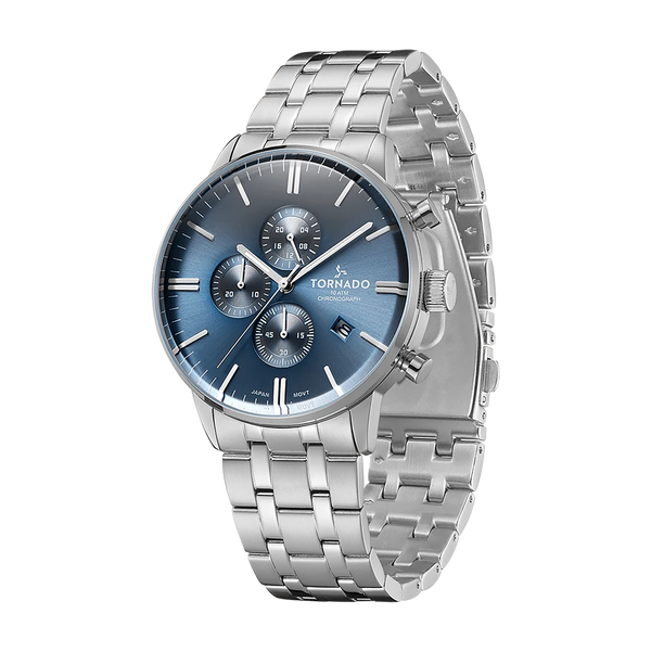 CELESTIA ELITE Chronograph Silver Blue