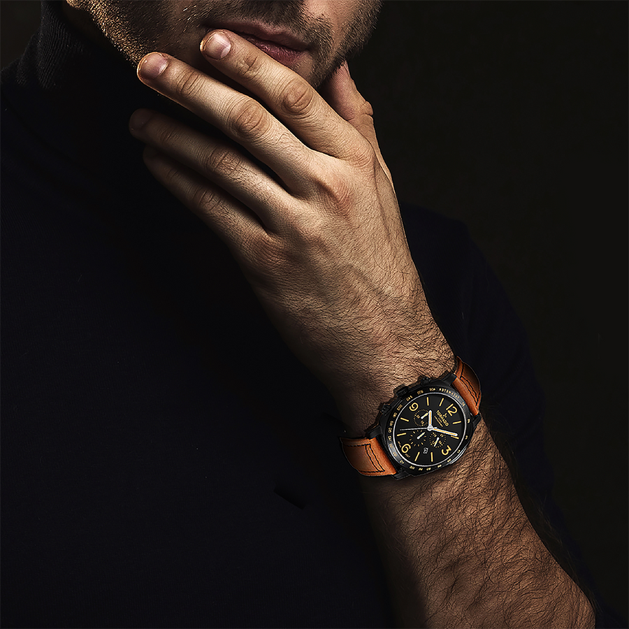 LUMINA CHRONOSPHERE Chronograph Brown Black