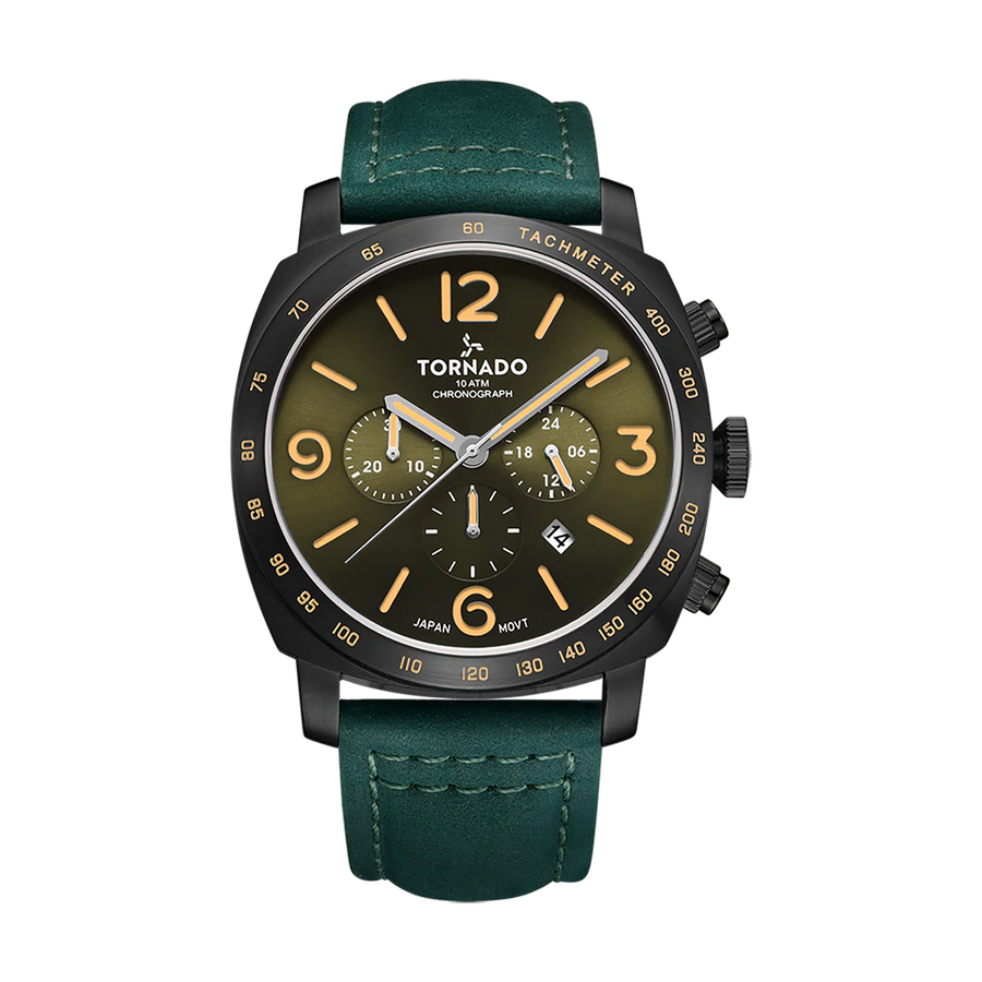 LUMINA CHRONOSPHERE Chronograph Green Black